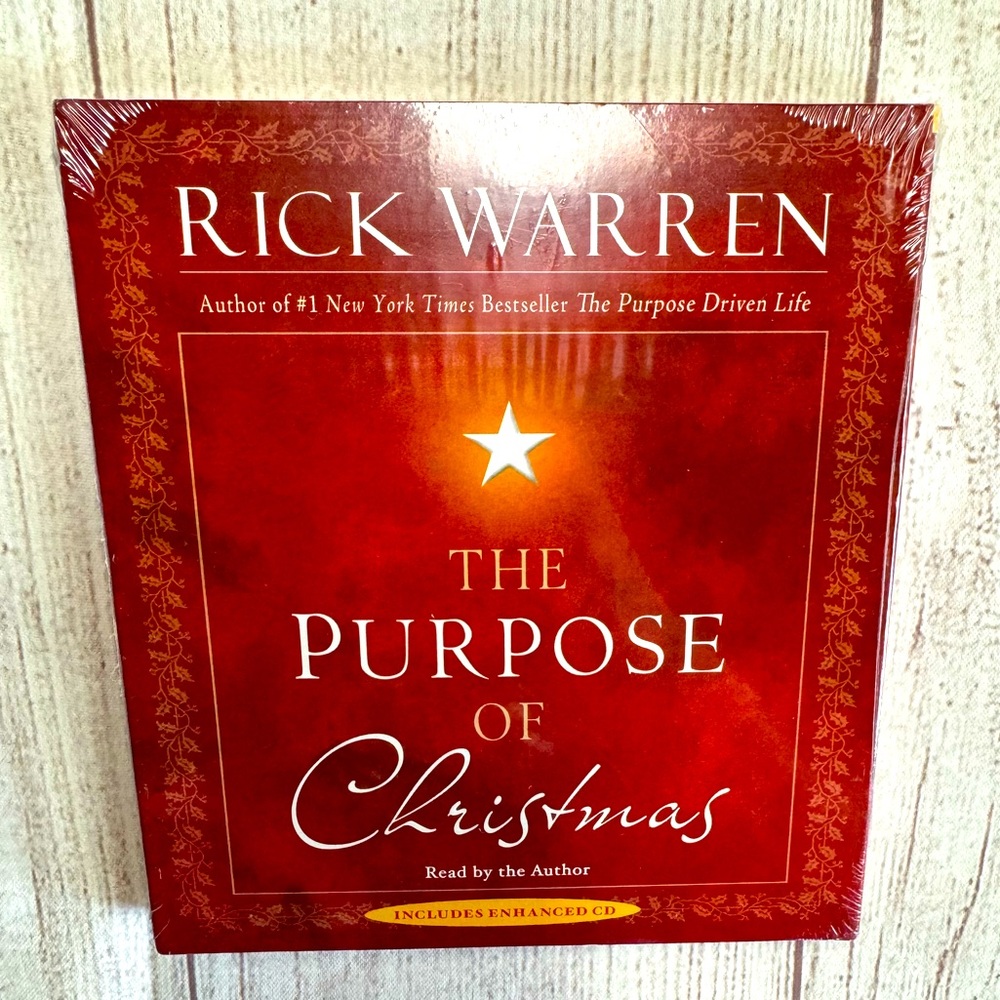 NWT The Purpose of Christmas by Rick Warren Audiobook Cd